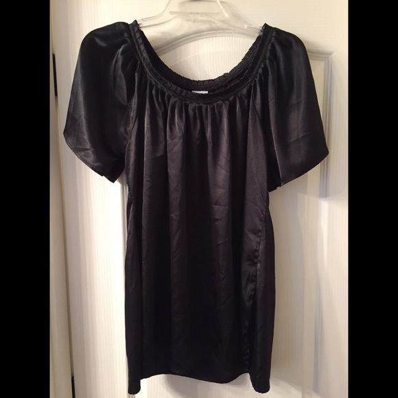 Black dress top