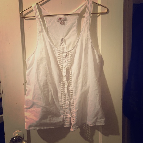 Button Up Tank-Top