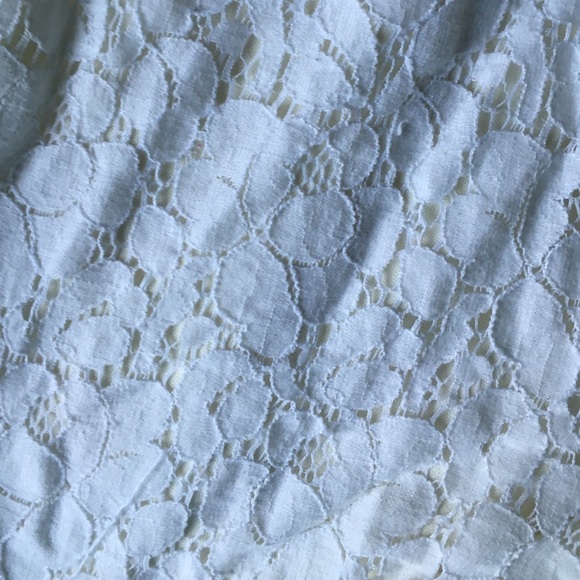 cute white lace shorts - Picture 2 of 3