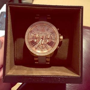 Authentic Michael Kors Rose Gold Watch!
