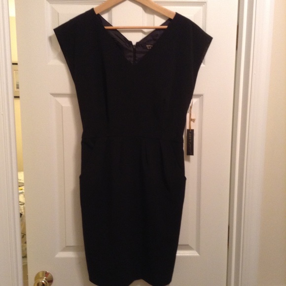 Black cocktail dress Essentials by A.B.S.