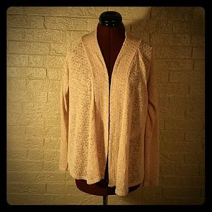 Pale pink cardigan