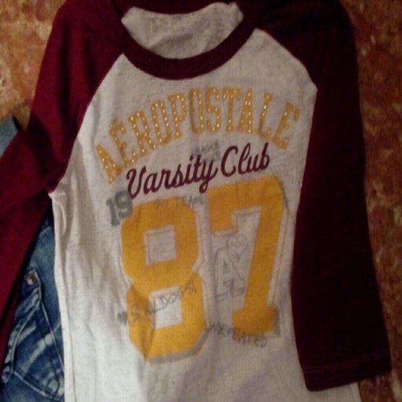 Aeropostale 3/4  Sleeve T-shirt size M