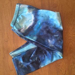Universe print leggings