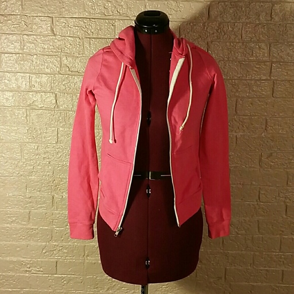 Hot pink hoodie