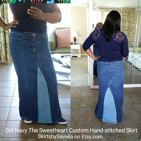 Sample custom hand-stitched Skirt
