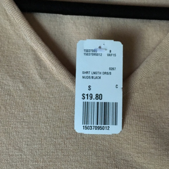 Brand new nude and black dress - Picture 2 of 3