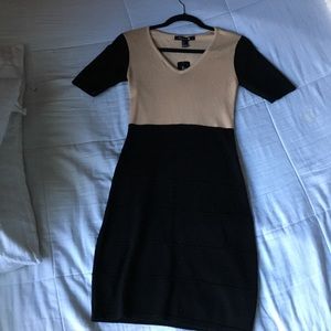 Brand new nude and black dress