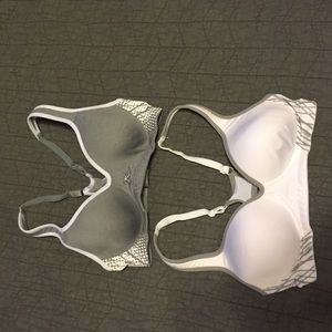 Danskin adjustable sports bras size 32B