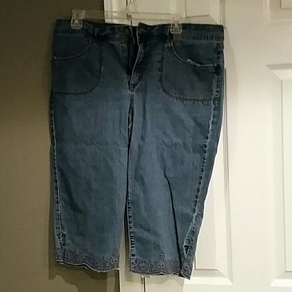 Cropped jeans