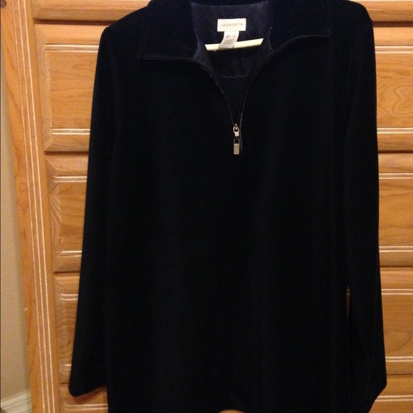 Corduroy dark blue pant set Liz Claiborne