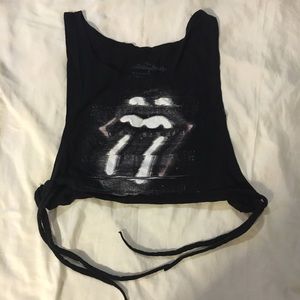 Crop top tank top