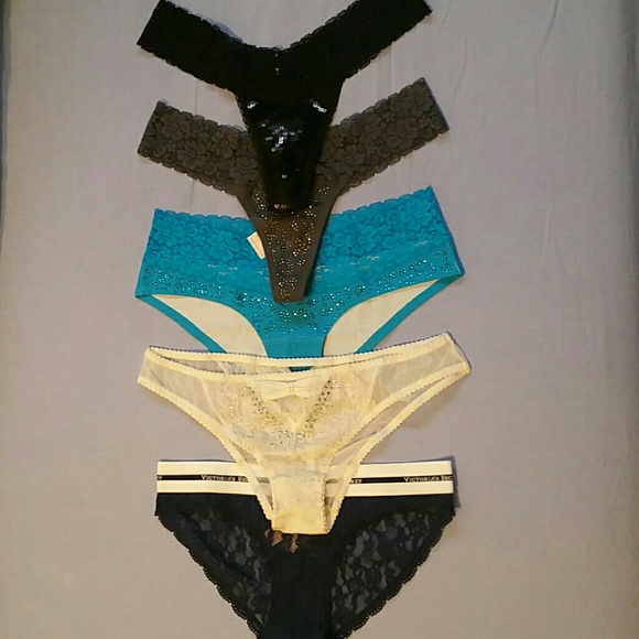 4 Victorias Secret panties!