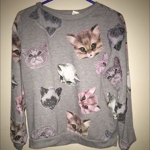 Kitty cat sweater