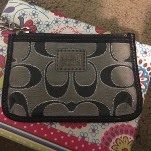 Coach wristlet. Gently used.