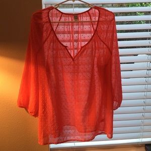 Old Navy sheer top