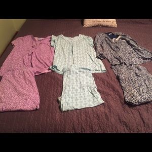 BUNDLE - three sets of pajamas