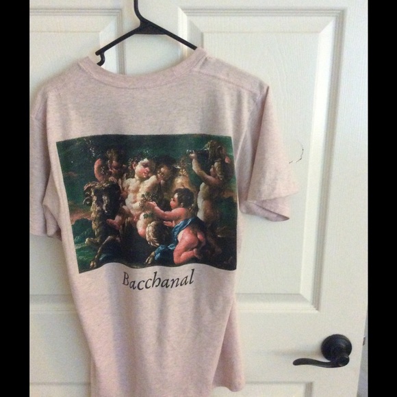 Supreme Heather Gray Bacchanal tee - Picture 2 of 3