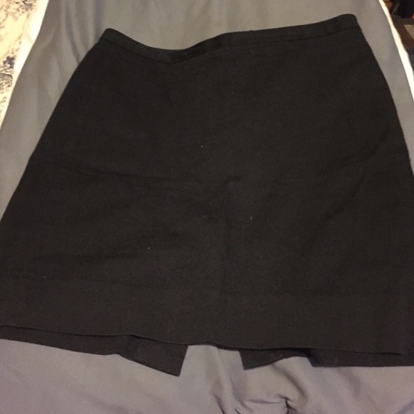 Gap stretch black pencil skirt