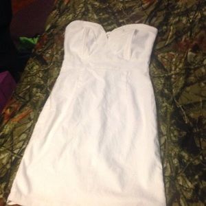 White size small poetry party dress