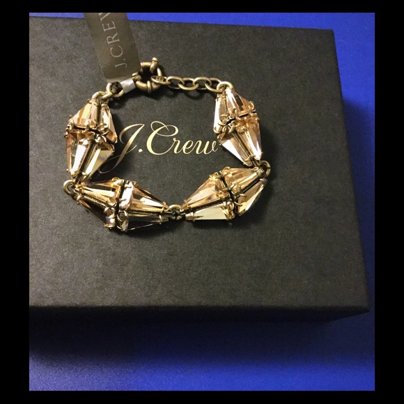 J Crew Crystal Prism Bracelet Brand New