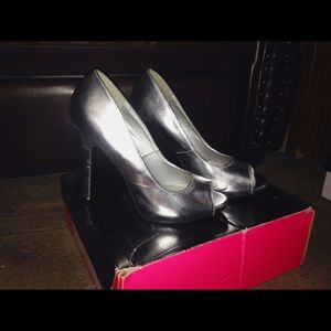 Silver Charlotte Russe High Heels
