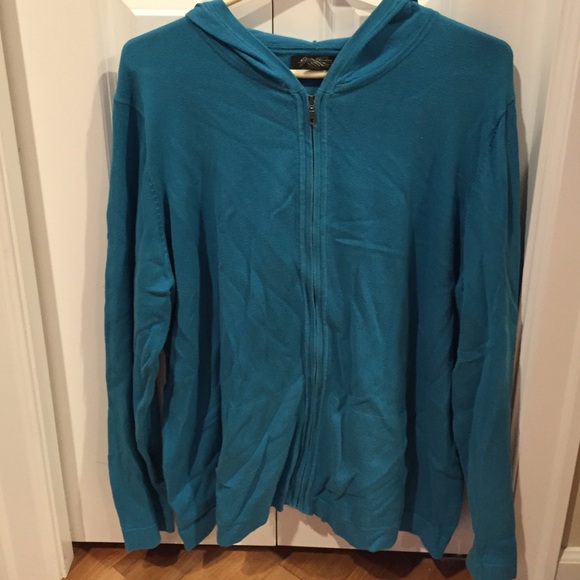 Eddie Bauer zip up sweater.