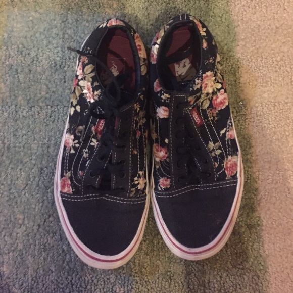 Floral Vans