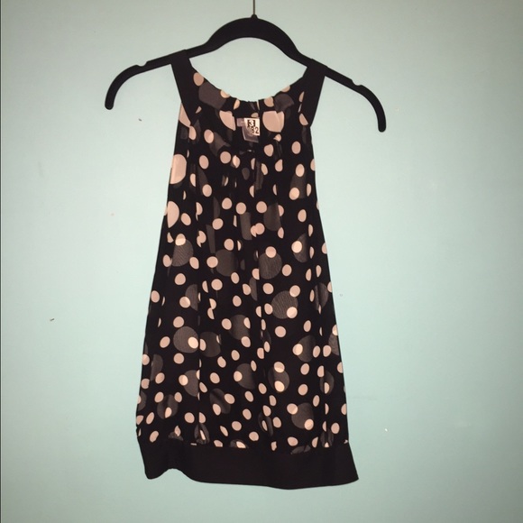 Ann Taylor Polka Dot Top - Picture 1 of 4