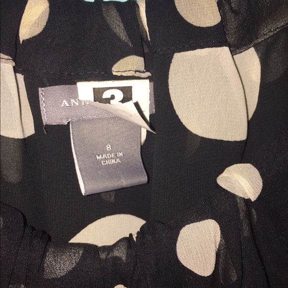 Ann Taylor Polka Dot Top - Picture 3 of 4
