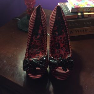 Iron Fist Red Stilettos- Perfect Condition!
