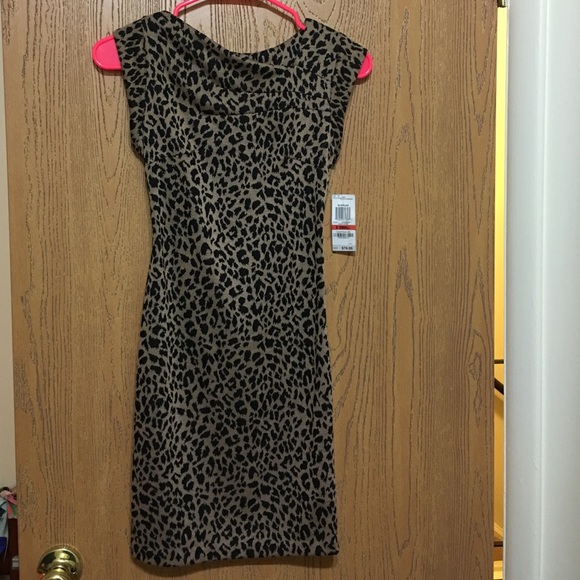 bar III leopard print dress!