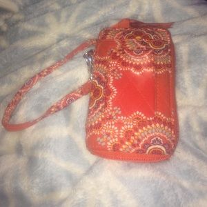 Vera Bradley Wristlet Paprika