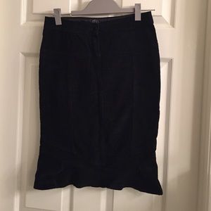 Bebe Mermaid Black Skirt