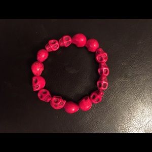 Red Skull Bracelet