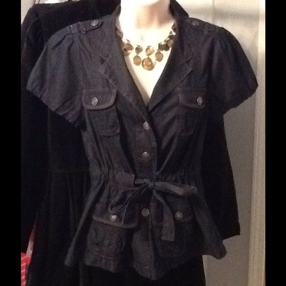 Ann Taylor Denim Button Down