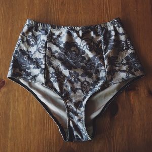 High Waist Swim Brief