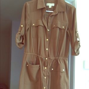 Michael Kors Button Up Dress