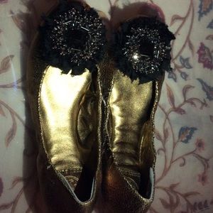 Tory Burch embellished ballet flats