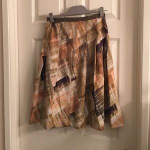 SALE! 🎉🎉 NWT- Pleated multi-colored skirt.