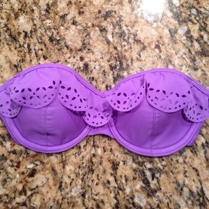 Purple baithing suit