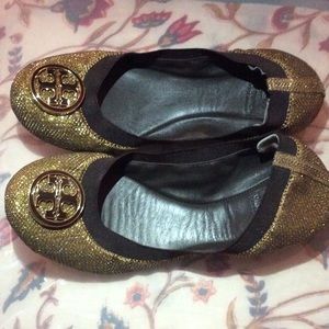 Tory Burch sparkly flats
