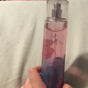 Pink chiffon BBW spray