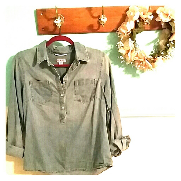 Merona Vintage Denim Shirt