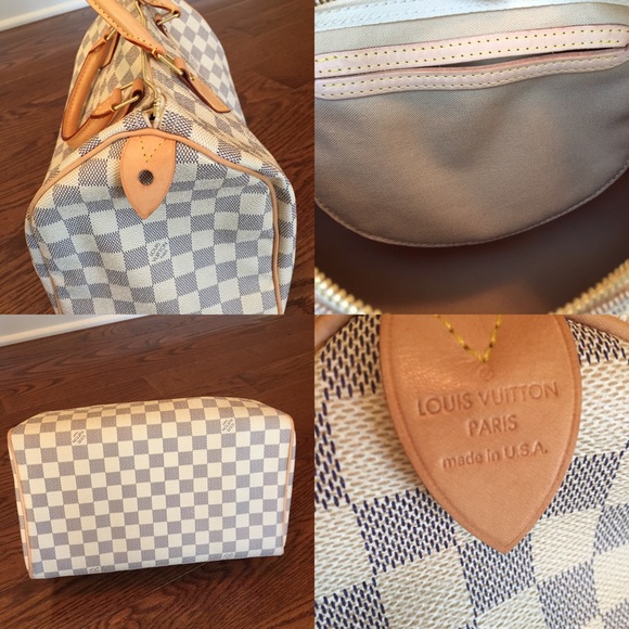 NOT FOR SALE-SOLD!!! LV Damier Azur Speedy 30 - Picture 3 of 4