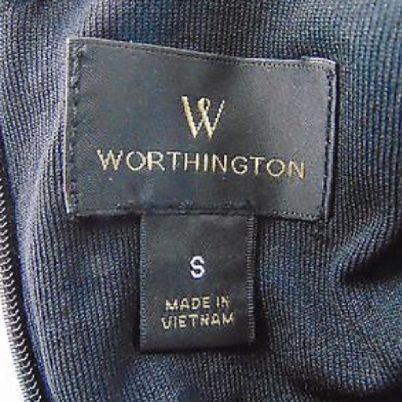 ❤️NWT Worthington blue dress size S❤️ - Picture 4 of 4