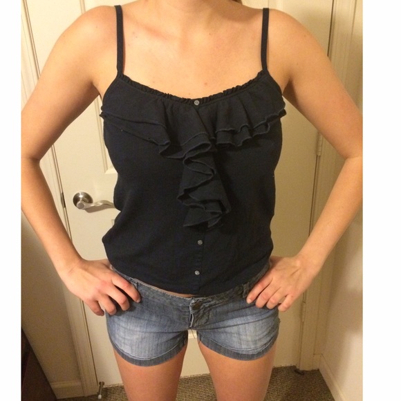 SOLD⚠️Hollister spaghetti strap blouse