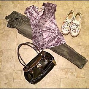 ⚜️  Purple Tie-Dye T-Shirt Size 4-6