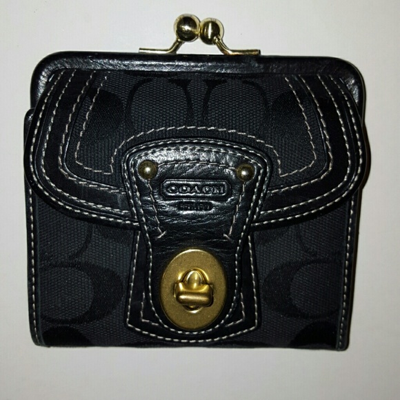 Coach Legacy turnlock wallet