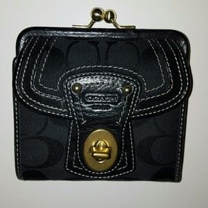 Coach Legacy turnlock wallet